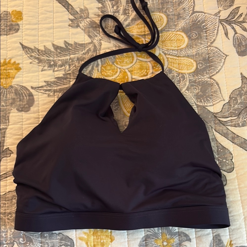Athleta Navy Bikini Top